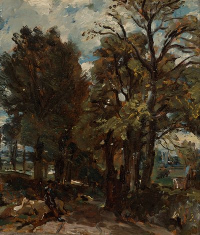 Fen Lane, East Bergholt da John Constable